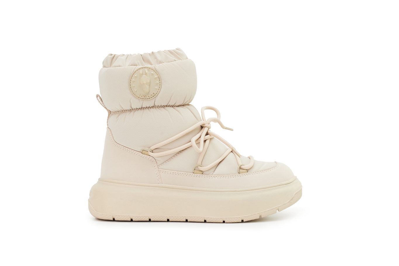 сапоги 36278AW-0903 бежевый текстиль, фото 1